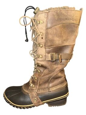 Sorel Leather & Rubber Boots 8